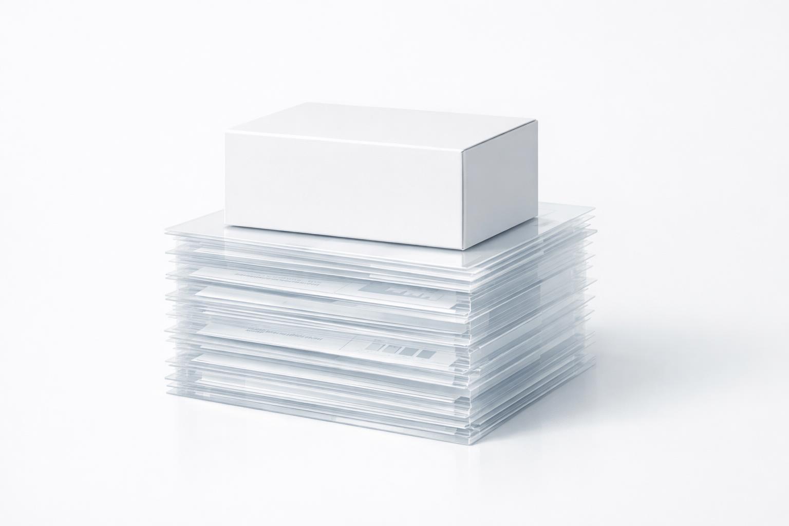 Technische Unterlagen für Verpackungen als stabile Basis einer Verpackungsschachtel